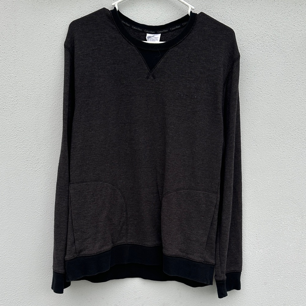 Calvin Klein Sweater Crew Neck Dark Gray
